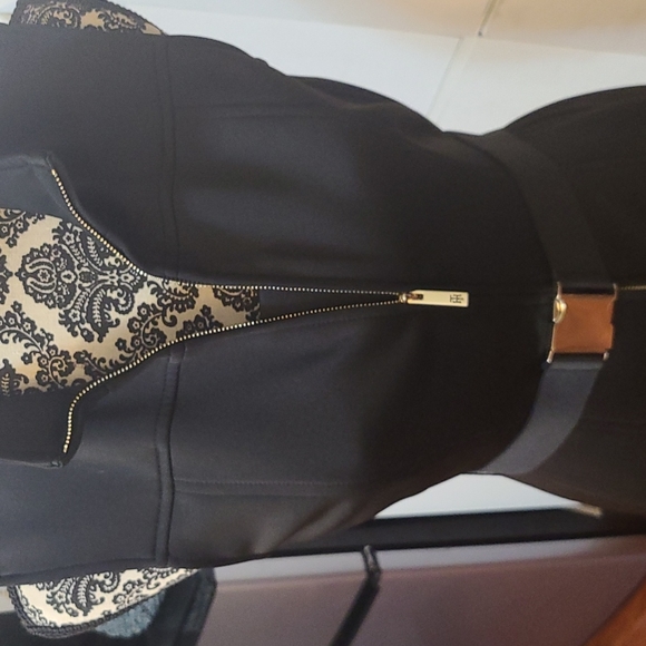 Tommy Hilfiger black dress with belt - Picture 6 of 10